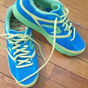 Newton Kids Blue and Yellow Sneakers